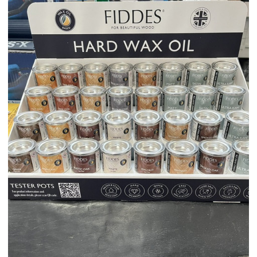 Fiddes Hardwax Oil Tester Pots 45ml