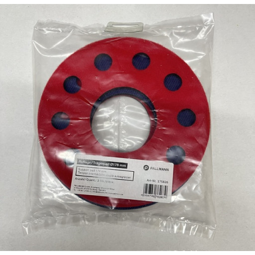 Pallmann Spider Support Pad 178mm 3 pack 175826 Pallmann Spider Support Pad 178mm 3 pack 175826