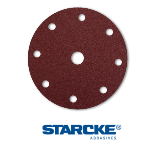 Starcke 8 Hole Abrasive Discs